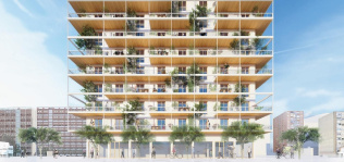 Barcelona levantará 151 viviendas de alquiler social con construcción industrializada