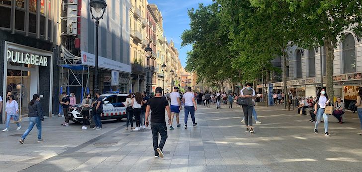 La contratación de locales en Barcelona anota récord desde 2017