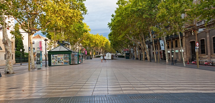 Sin turismo no hay para&iacute;so: Las Ramblas y Portaferrissa se vac&iacute;an por el Covid
