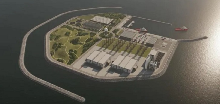 Dinamarca construye una isla en el mar del Norte