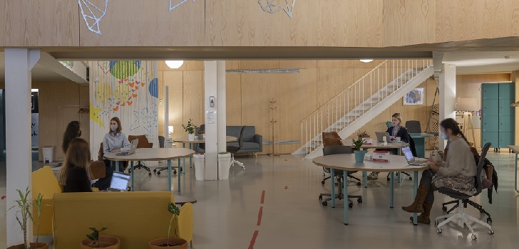 Centro de cowrking de Impact Hub en Madrid Impact Hub se refugia en consultoría y mira a 2022 para recuperar su negocio