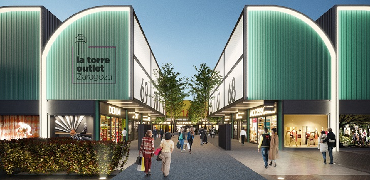 El parque comercial La Torre Outlet Zaragoza abrirá puertas en primavera