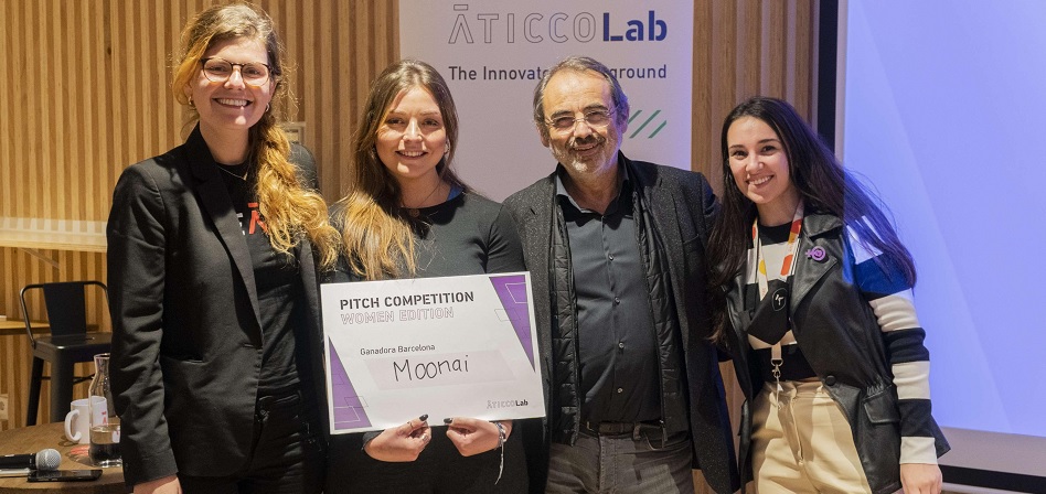 Aticco premia a la &lsquo;start up&rsquo; Moonai