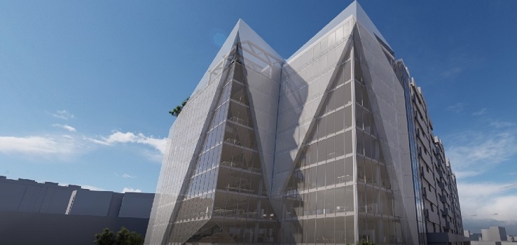 AGP levanta un edificio de oficinas de nueve plantas junto a la estación del AVE de Málaga