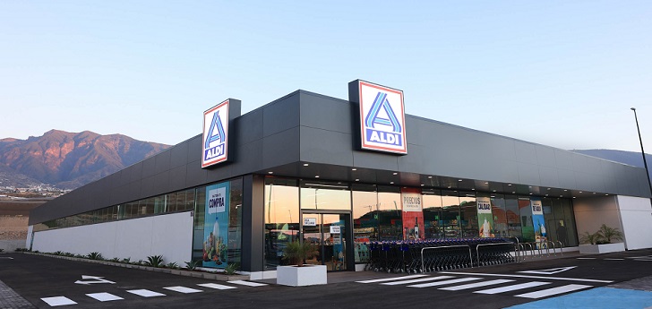 Aldi aumenta un 11% su superficie comercial en 2022 y llega a los 394 supermercados