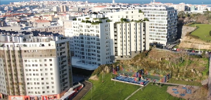 Metrovacesa invierte 20 millones en levantar su cuarta promoción en A Coruña