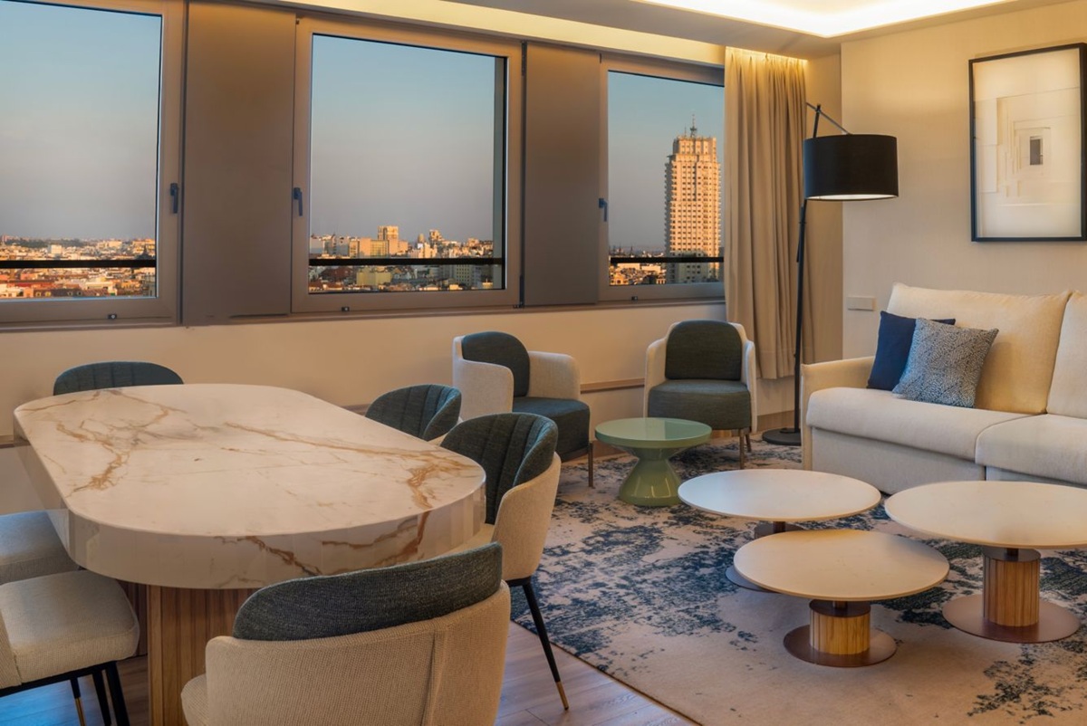 suite del hotel marriott princesa madrid
