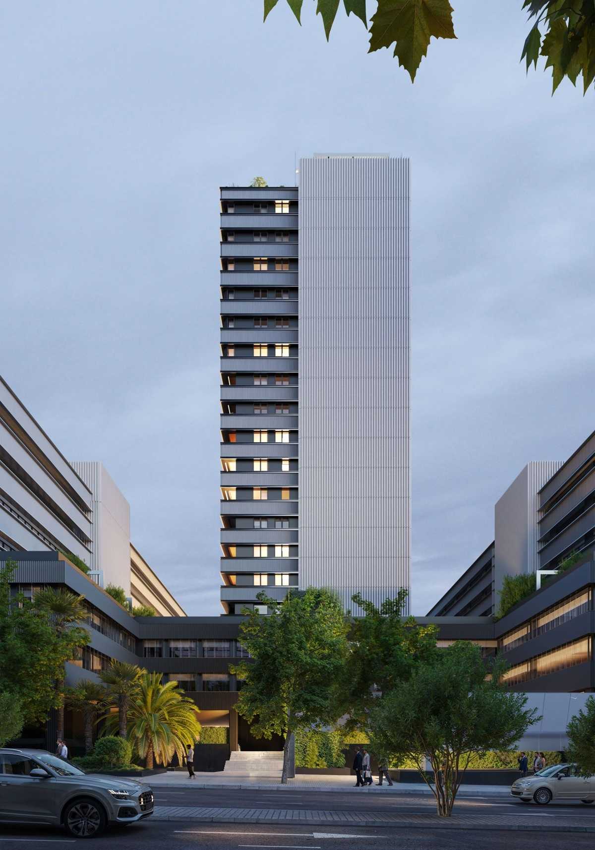 torre castello lar vivienda lujo madrid rascacielos