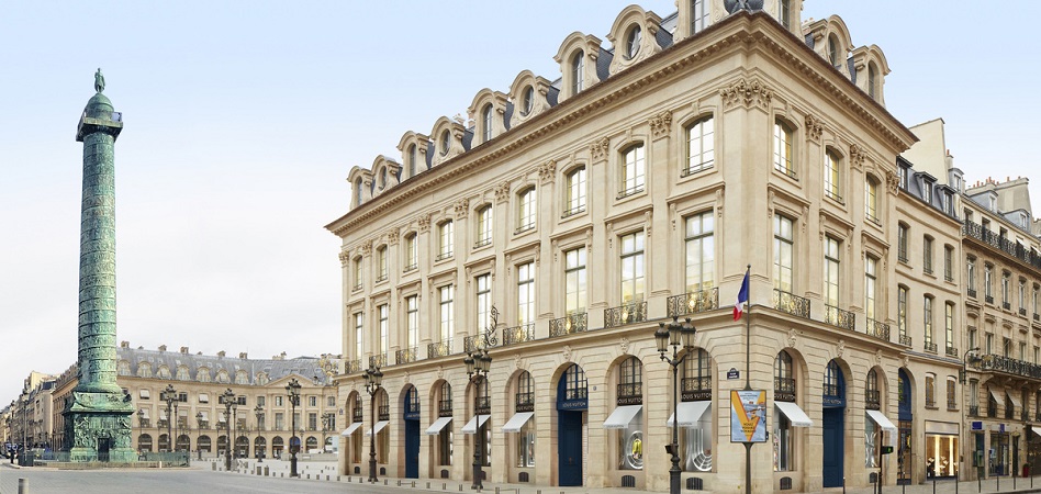 Maison LV: la 'joya' de Louis Vuitton en la plaza del lujo de París