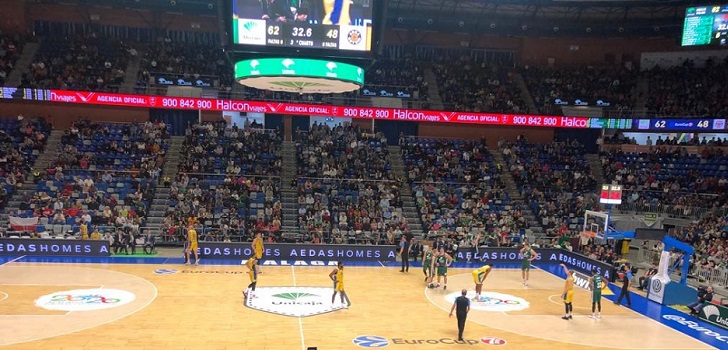 Palacio de Deportes José Martín Calpena Aedas Homes salta a la pista de Unicaja de Málaga