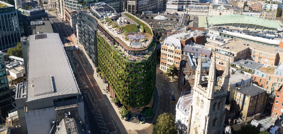 El mayor muro verde de Europa