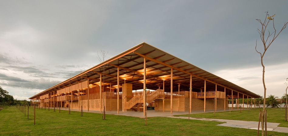 El mejor edificio del mundo es una escuela en la selva