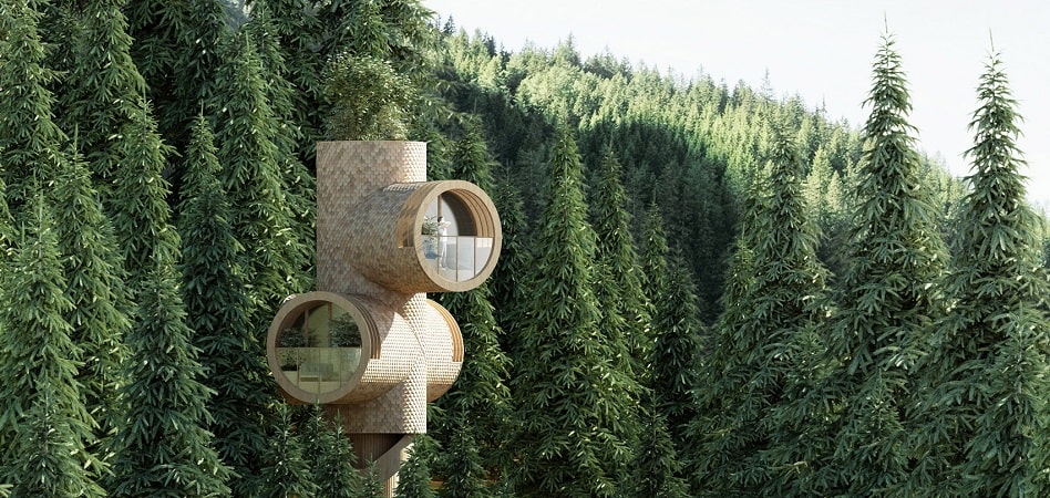 Una casa-árbol en forma de ‘Minion’