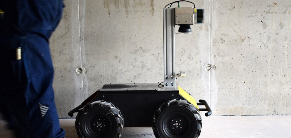 Robots autónomos para evaluar el estado de una obra