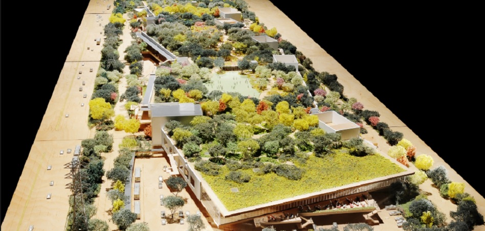 El nuevo edificio ajardinado de Facebook