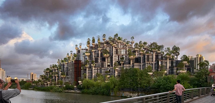 El edificio de los mil árboles El edificio de los mil árboles