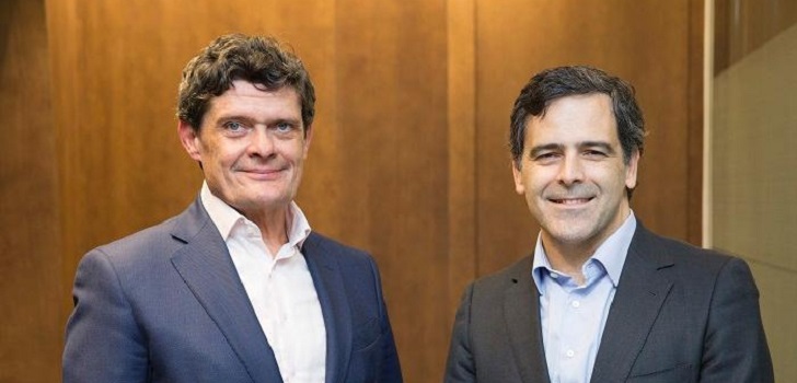 Jaime Echegoyen junto a Javier García del Río Sareb nombra consejero delegado a un exdirectivo de Solvia y Banco Sabadell