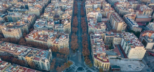 La obra nueva cae un 63% en Barcelona