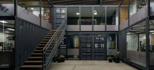 Oficinas en un flete