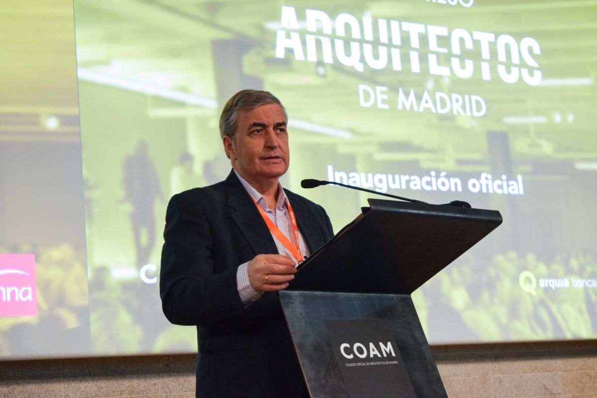 El Colegio Oficial de Arquitectos de Madrid (Coam) clausura su primer congreso