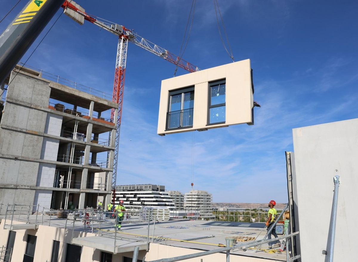 La industrialización aspira a alcanzar el 30% de la construcción