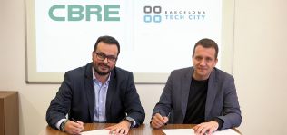 Cbre avanza en digitalización y se alía con Barcelona Tech City