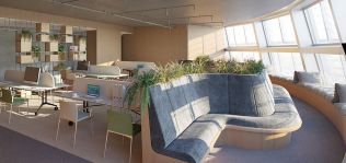 JLL ocupará una de las plantas del ‘coworking’ de Loom en Torre Glòries