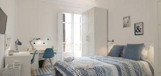 El &lsquo;coliving&rsquo; In&egrave;dit cede 25 habitaciones a personal sanitario en Barcelona