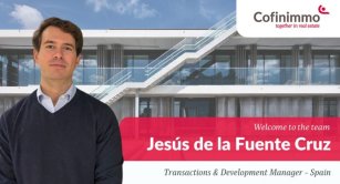 Jes&uacute;s de la Fuente se incorpora a Cofinimmo como &lsquo;transactions & development manager&rsquo;