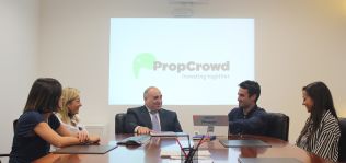 Forcadell se vuelca en PropCrowd: 200.000 euros y Dubái en el punto de mira