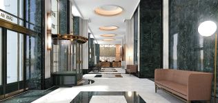 Hotel Plaza España: sin fecha de apertura por los trámites administrativos