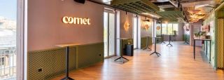 La francesa Comet amplía su edificio del Retiro con 700 metros cuadrados para eventos