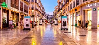 M&aacute;laga activa su principal eje comercial: Marqu&eacute;s de Larios recibe a Intimissimi y Dan John